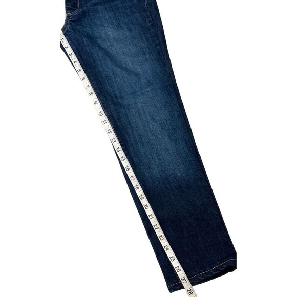 Paige Maternity Jeans Dark Wash High Waist Size 30 Made In USA Laurel‎ Canyon - Picture 7 of 11